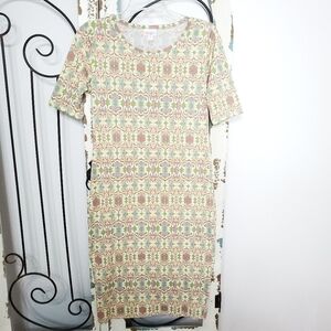 LuLaRoe Julia dress small